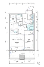パークタワー勝どき サウス棟の間取り画像