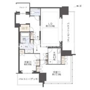 グラングリーン大阪 THE NORTH RESIDENCEの間取り画像