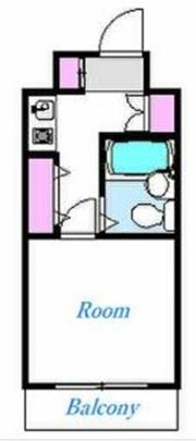 ライオンズマンション関内第六の間取り画像