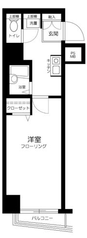 プレール三田の間取り画像