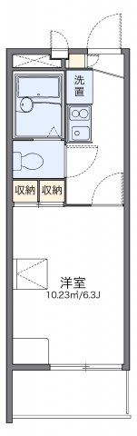 レオパレスドミールの間取り画像