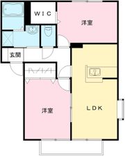 アンティエール Aの間取り画像