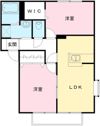 アンティエール Aの間取り画像