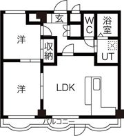 シンフォニースクエアⅡの間取り画像