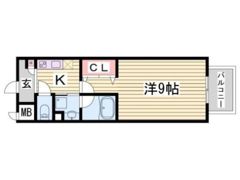 HESTIA神戸の間取り画像