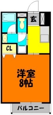 はなはうす門田2番館の間取り画像