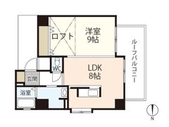 ロアール段原の間取り画像