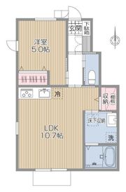 Porte Bonheur（ポルトボヌール）の間取り画像