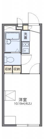 レオパレスリブェール岩崎の間取り画像