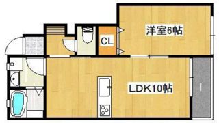 プティーシュシュ庭瀬北 北棟の間取り画像