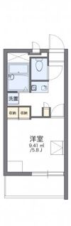 レオパレス楠2の間取り画像