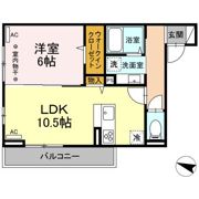 ハイクレア篠崎の間取り画像