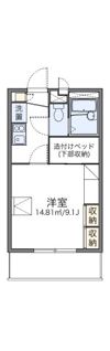 レオパレスセント・ヴィラージュの間取り画像