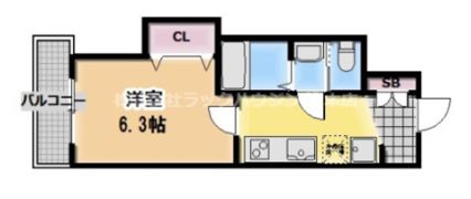 Luxe緑橋の間取り画像