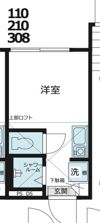 Nano北新宿2の間取り画像