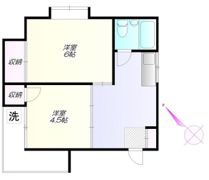 遠藤マンションの間取り画像