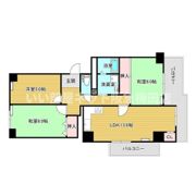 佃第3コーポ6号棟の間取り画像