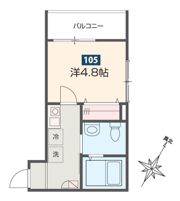 MELDIA小川の間取り画像