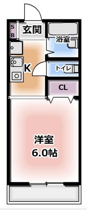 フラットAZの間取り画像