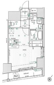 Caldo池袋Rの間取り画像