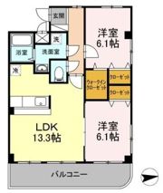 サンモール スクエアの間取り画像