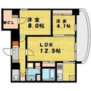 アスール江坂3rdの間取り画像
