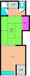黒原住宅の間取り画像