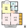 シュロス Bの間取り画像