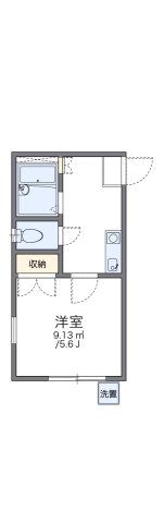 レオパレス日吉町第1の間取り画像