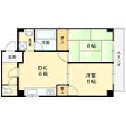 パレ東中振の間取り画像