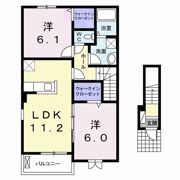 カントリーハイム・ダテの間取り画像