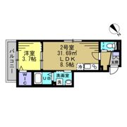 Leaf Hills Kamifukuokaの間取り画像