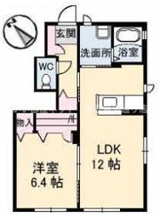 ルミエールZINDEの間取り画像