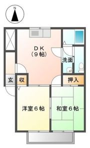 ボヌール Bの間取り画像