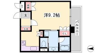 リーガル神戸三宮山手の間取り画像