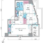 GENOVIA瑞江の間取り画像