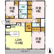 クレストコート自由が丘の間取り画像