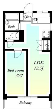 クラウディⅡの間取り画像