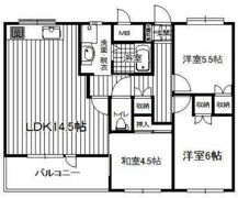 クレール本田の間取り画像