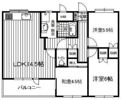 クレール本田の間取り画像
