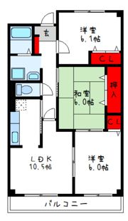 メゾンエスポワールの間取り画像