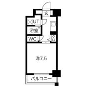レジデンス中之島公園の間取り画像