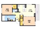 (仮)D-ROOM小笹3丁目の間取り画像