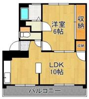 シャトレ泉台II A棟の間取り画像