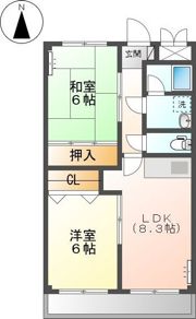 サンライフ大元の間取り画像