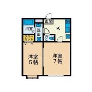 ハウスAの間取り画像