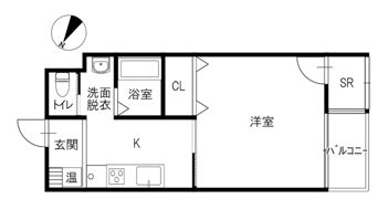 アイビーシーズンの間取り画像