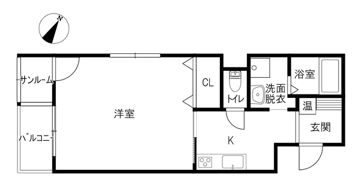 アイビーシーズンの間取り画像