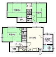 石橋貸家の間取り画像