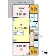 パークコート東雲の間取り画像